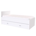Nábytek Mikulík Zvýšené lůžko DUO s úložným prostorem - 1 zvýšené čelo /vč.roštu/