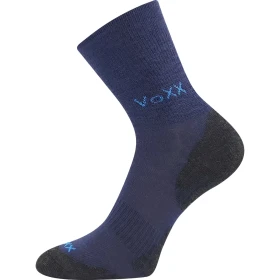 VOXX Ponožky dětské zimní vlněné IRIZARIK se stříbrem TMAVĚ MODRÉ 20-24 118897