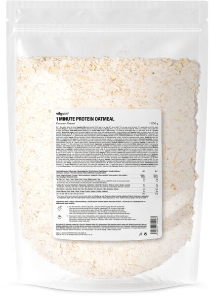 Vilgain Minutová proteinová ovesná kaše – kokosový krém 1 200 g