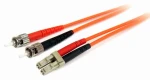 StarTech Patch Cable LC-ST oranžová / Optický patch kabel / LC/ST / 3 m (FIBLCST3)