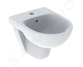 GEBERIT - Selnova Compact Závěsný bidet, otvor pro baterii, bílá 500.368.01.7