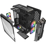 Cooler Master HAF 700 Full Tower černá / E-ATX / 4x USB-A 3.0 1x USB-C 3.1 / 2x 200mm / bez zdroje / průhledná bočnice (H700-IGNN-S00)