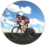 Obrázek Jedlý papír Cyklista