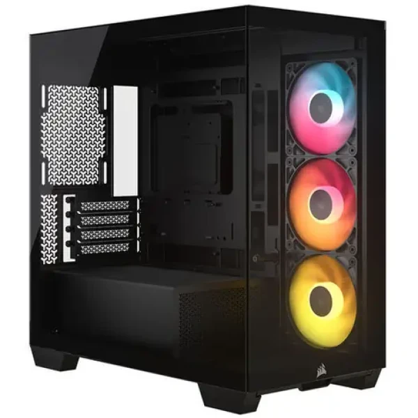 Corsair 2800X RS-R ARGB černá / Micro ATX / 3x 120 mm / ARGB / Tvrzené sklo (CC-9011347-WW)