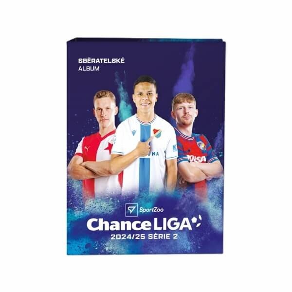 Album na karty Chance liga 2024-2025 2. série - deskové album