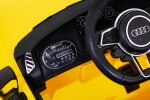 Mamido Dětské elektrické autíčko Audi R8 Spyder žluté