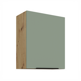 Horní skříňka Aria 60 G-72 1F Barva korpusu: Dub artisan, Barva dvířek: SA - Aquamarine AFM