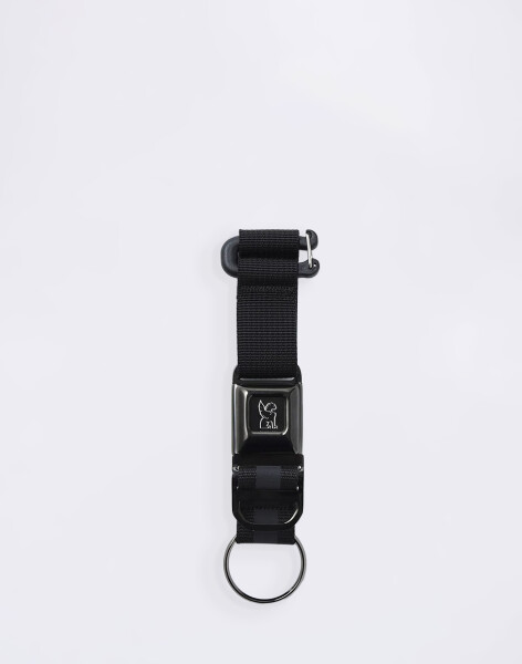 Chrome Industries Mini Buckle Keychain Black/Black