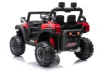 Mamido Dětské elektrické autíčko Jeep Target červené