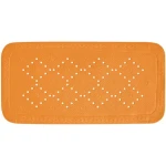 Spirella ALASKA protiskluzová podložka do vany oranžová / PVC / 71 x 36 cm