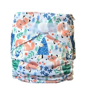 GaGa's Látková plena AIO Liška v lese na suchý zip (8594197442108)