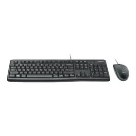 Logitech Desktop MK120 UK černá / Klávesnice a myš / UK verze / USB (920-002552)