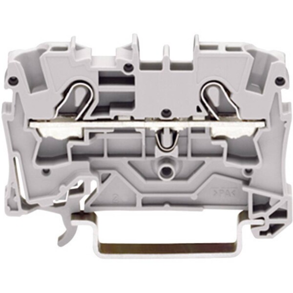 WAGO 2004-1207 svorka ochranného vodiče 6.20 mm pružinová svorka osazení: Terre zelená, žlutá 1 ks Box