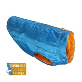 Kurgo Loft Nepromokavá bunda pro psy Blue/Orange velikost - XS (BG-K01846)
