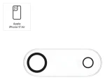 Hama Cam Protect pro Apple iPhone Air čirá / Ochranné sklo fotoaparátu / tvrzené sklo 9H