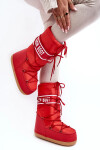 Dámské červené vysoké boty do sněhu Venila