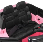Mamido Elektrické autíčko Land Rapid Racer NEW PINKY růžový