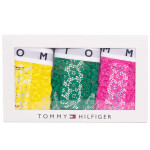 Tommy Hilfiger 3Pack tanga kalhotky UW0UW025240Y0 Yellow/Green/Pink