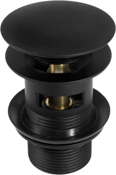 HOPA - Výpusť CLICK-CLACK pro umyvadla s přepadem BLACK BAAWA92K