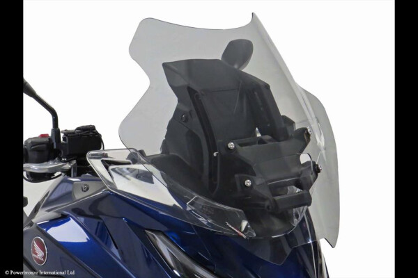 Honda NT 1100 25-26 Turistické plexi Powerbronze 550mm - ohnivě červená