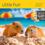 Nástěnný kalendář 2027 poznámkový Helma Little Fun