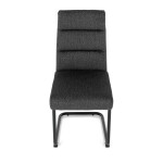 Jídelní židle, šedá, látka, DCL-P3107 GREY2
