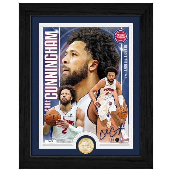 Obraz Detroit Pistons NBA Cade Cunningham Artist Proof Bronze Coin
