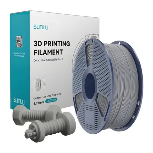 Sunlu Filament ABS High-Speed šedá / Struna pro 3D tiskárnu / ABS / 1,75 mm / 1 kg (ABS H-S Gr)