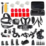Hurtel Sada příslušenství 63v1 pro akční kamery / Sada příslušenství / GoPro / DJI / Insta360 / SJCam / Eken (9145576245958)