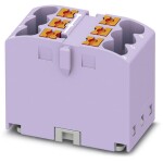 Phoenix Contact 3273280 blok rozvaděče 15.6 mm pružinová svorka fialová 10 ks