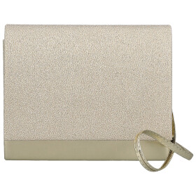 Módní dámská plesová kabelka Elvina, zlatá