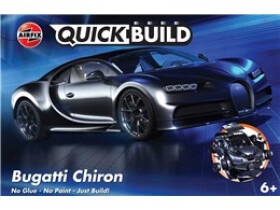 Quick Build auto J6025 - Bugatti Chiron - Black