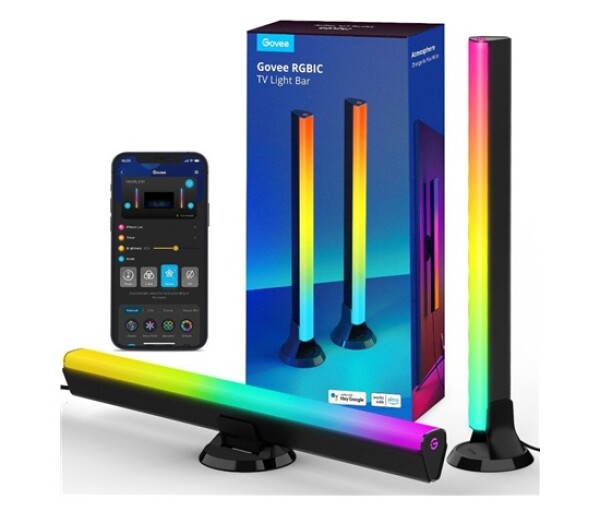 Govee SMART LED RGBIC Panel 38cm pro TV 43-75" - 2ks