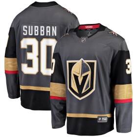 Fanatics Pánský Dres Vegas Golden Knights #30 Malcolm Subban Breakaway Alternate Jersey Distribuce: USA