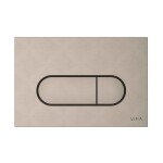 Ovládací tlačítko VitrA Root Round plast broušený nikl 740-2295 740-2295