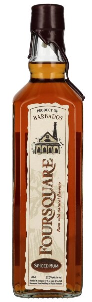 Foursquare Spiced Rum 37,5% 0,7 l (holá lahev)