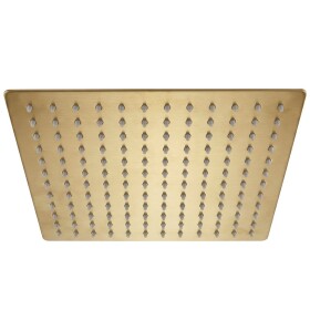 REA - Čtvercová hlavová sprcha JS-P015BG 30cm Brush Gold REA-P0616