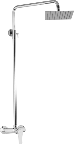 JB Sanitary Sprchová sestava s baterií DOKA s horním vývodem, 25x25cm SK 61 000 00 5