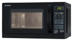 Sharp R-642BKW černá / Mikrovlnná trouba / dotykové ovládání / 800 W / 20 l / 11 výkonových úrovní (18100105)