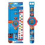Lexibook digitální promítací hodinky Hot Wheels s 20 obrázky
