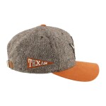 Zephyr Pánská kšiltovka Texas Longhorns NCAA Tweed Pinched Crown