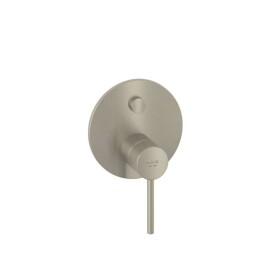 KLUDI - Bozz Baterie pod omítku, pro 2 spotřebiče, kartáčovaný nikl 38759N576