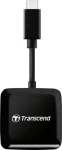 Transcend RDC3 čtečka paměťových karet černá / USB-C 3.1 Gen 1 / SDXC / microSDXC / CompactFlash / UHS-I (TS-RDC3)