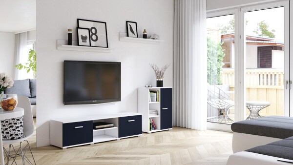 FRONTI Obývací sestava FIGO C - Marine blue mat