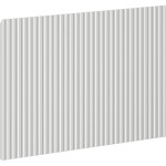 MEXEN - Rivel čelo pro koupelnovou skříňku reliéf 45 x 43,5, šedý mat 91A20-0450-470-1-62