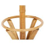 Věšák dřevěný stojanový, masiv topol a bříza, barva medový dub, výška 185 cm