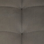 Barová židle, šedá, látka,AUB-V3066 GREY3