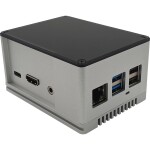 Joy-it RB-MULTIMEDIACASE01 SBC skříň Vhodné pro (vývojové sady): Raspberry Pi snímatelný kryt GPIO, včetně aktivního chl