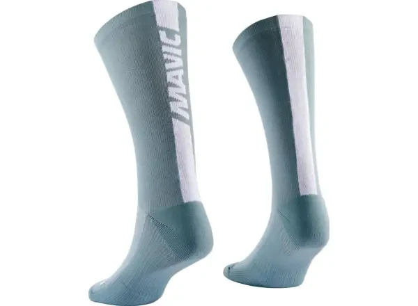 Mavic LOGO ponožky celeste/white