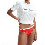 Dámské brazilky Carousel Lace QD3859E-FDD - Calvin Klein L